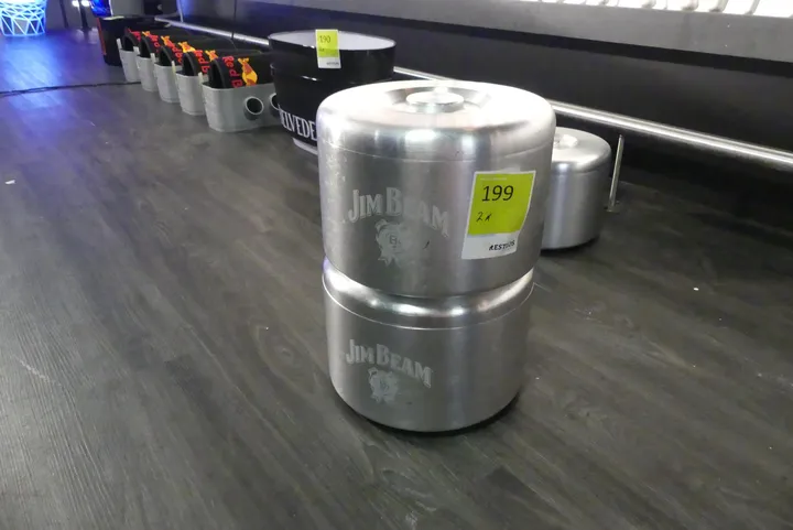 2x Jim Beam Eiskübel